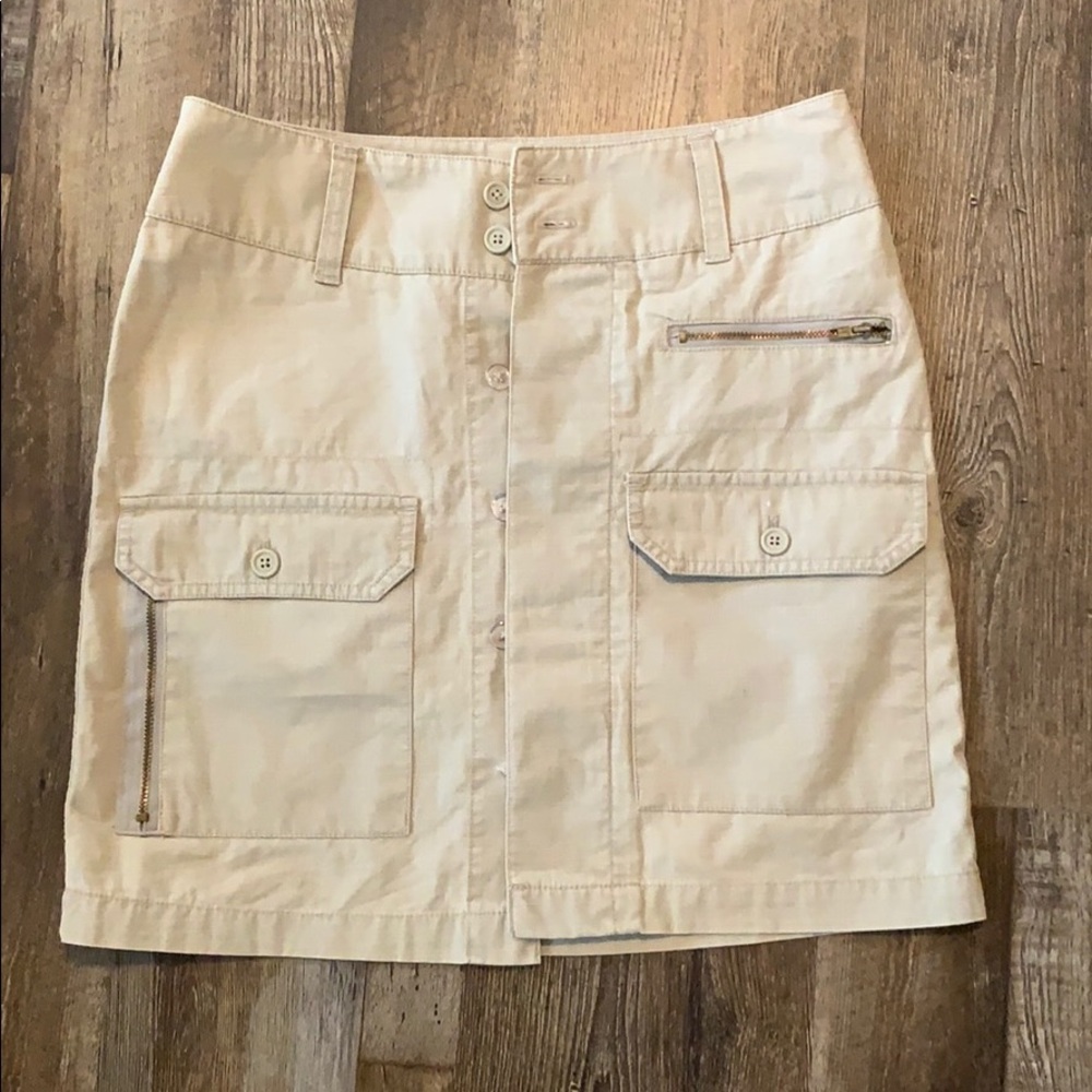 Khaki skirt